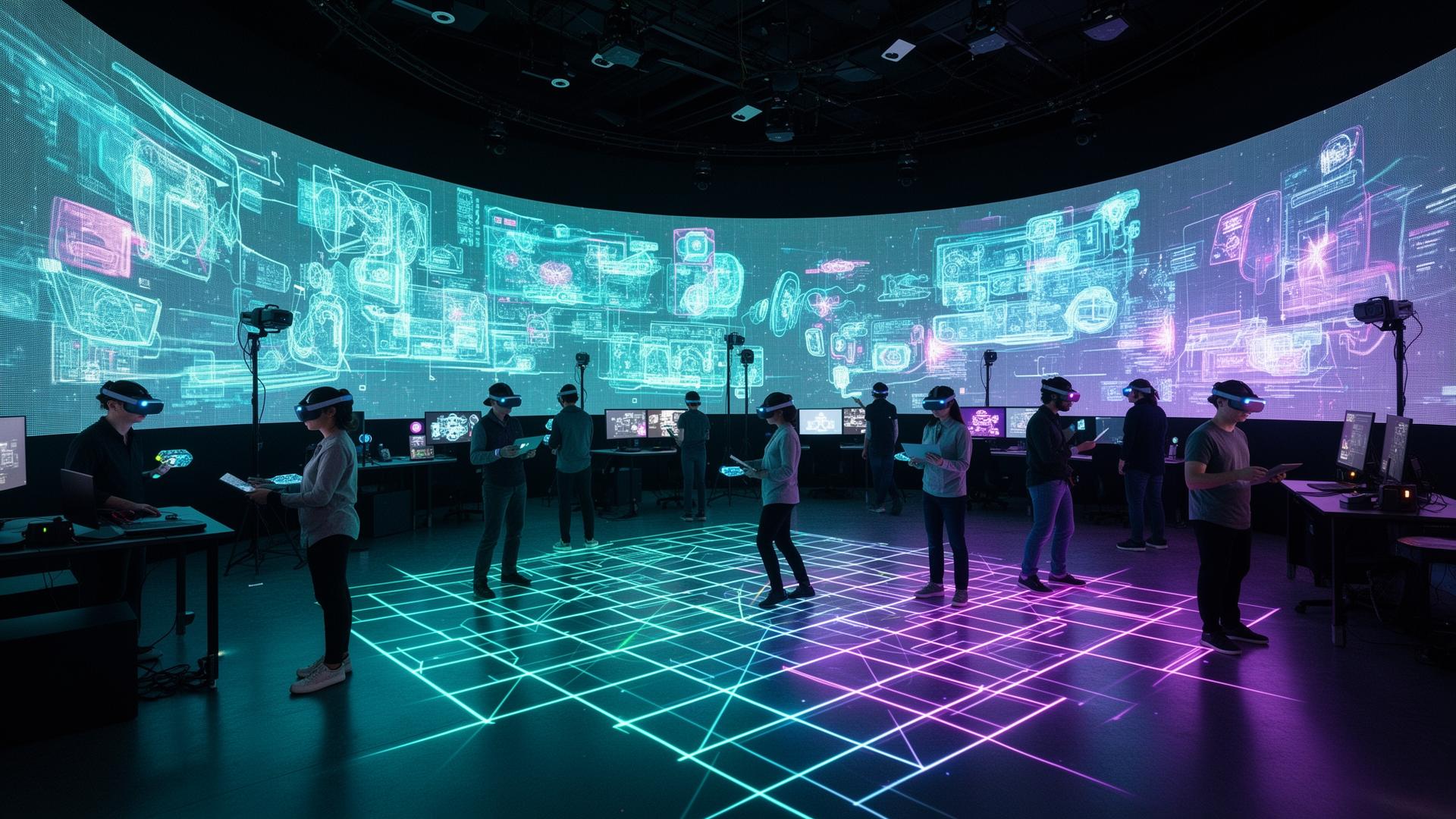 Multi-user immersive innovation lab